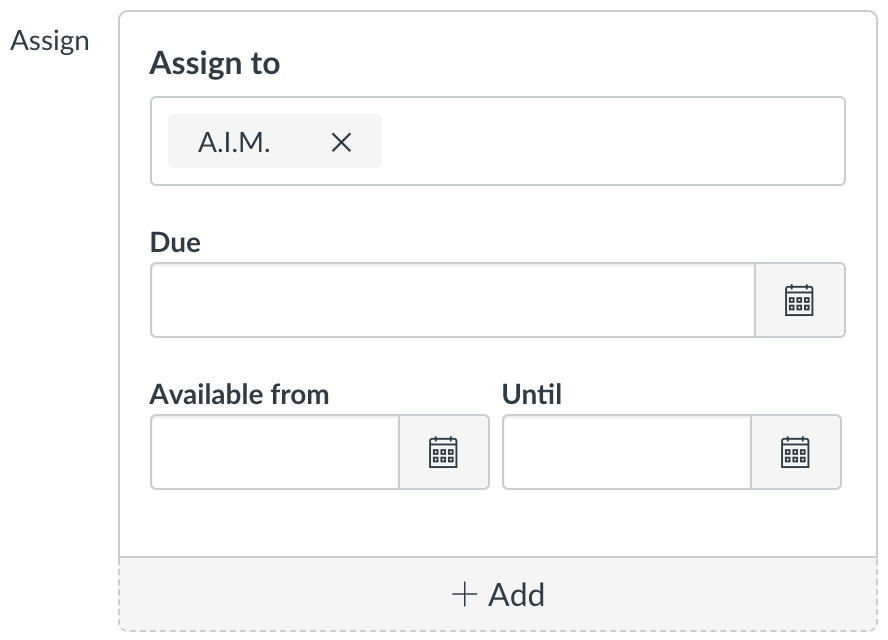 Getting started with sections in canvas