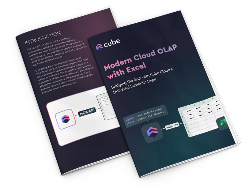 Modern Cloud Olap With Excel - Ultra HD High Resolution Colorful Arts | Free Download