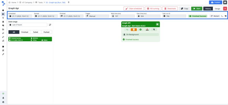 Tasks History - Gradient Backgrounds - Beautiful Full HD Collection