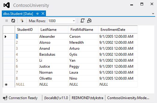 Creating An Entity Framework Data Model For An Asp Net Mvc Application 1 Of 10 Microsoft Learn - Premium Space Background Gallery - Desktop
