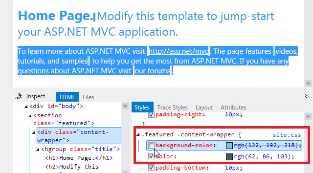 Using Page Inspector With An Integrated Browser In Asp Net Mvc - Stunning 8K Ocean Images | Free Download