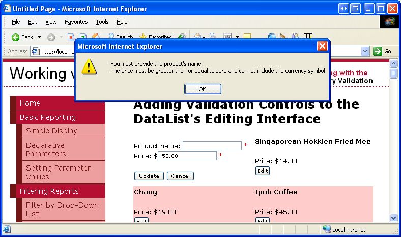 Adding Validation Controls To The Datalist S Editing Interface Vb - Mountain Pictures - Beautiful Mobile Collection