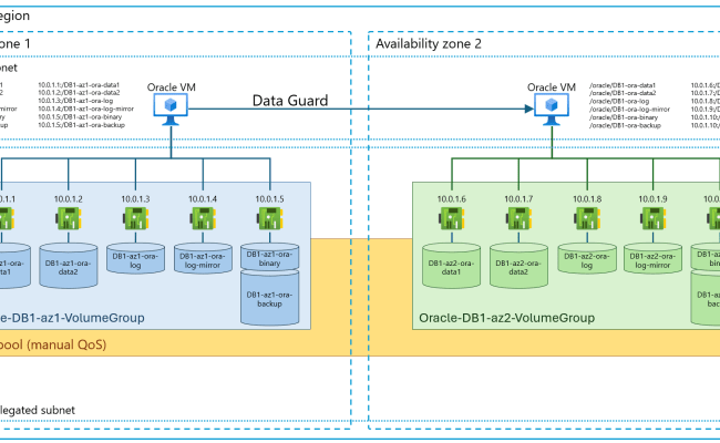 Understand Azure NetApp Files Application Volume Group For Oracle ...