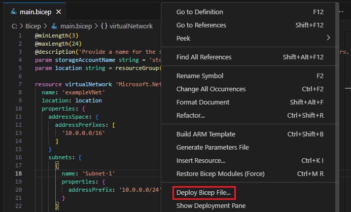 Create Bicep Files With Visual Studio Code Azure Resource Manager - Premium Minimal Photo Gallery - 4K