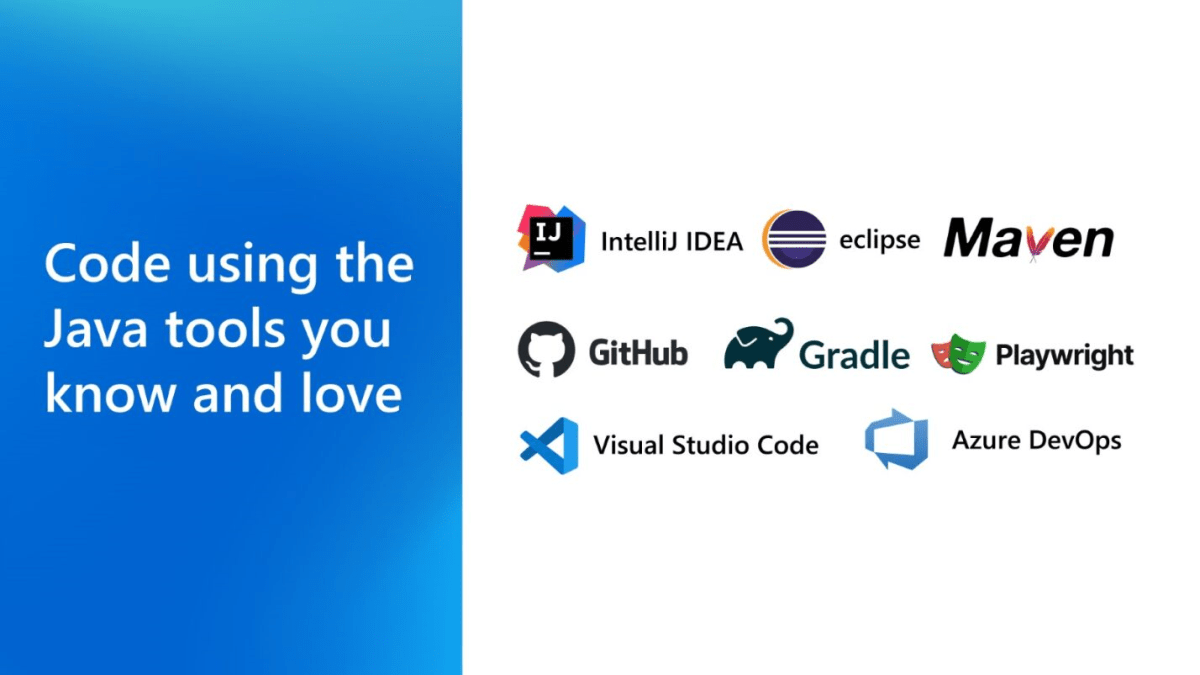 Code using the java tools you know and love