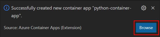 Deploy Python Flask Web App To Azure Container Apps Dockerfile Acr Vscode And Powershell - City Art Collection - Desktop Quality