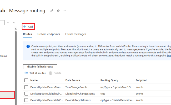 Tutorial - Use Message Enrichments - Azure IoT Hub | Microsoft Learn