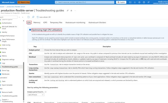 Identify Slow Running Query - Azure Database For PostgreSQL | Microsoft ...
