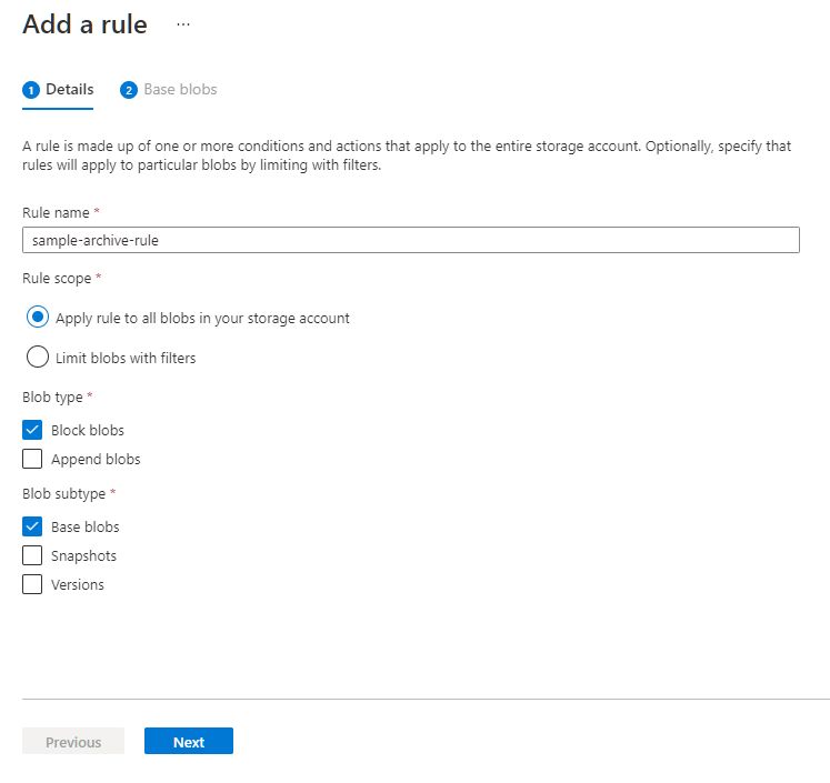 Manage The Azure Blob Storage Lifecycle Training Microsoft Learn - Ultra HD Sunset Design - Full HD