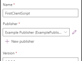 Walkthrough Write Your First Client Script In Model Driven Apps