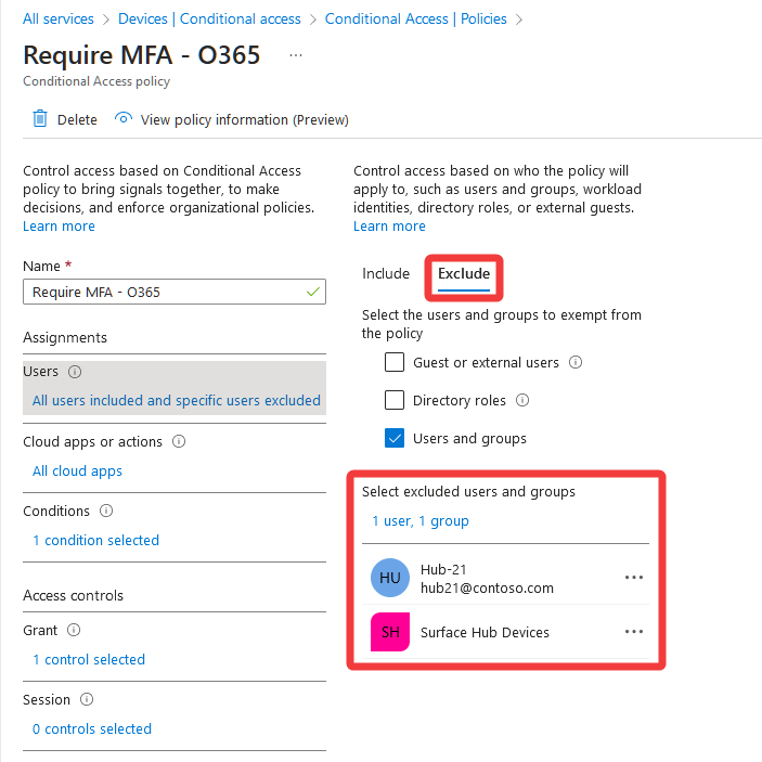 Conditional Access For Surface Hub Surface Hub Microsoft Learn - Download Professional Abstract Pattern | Retina