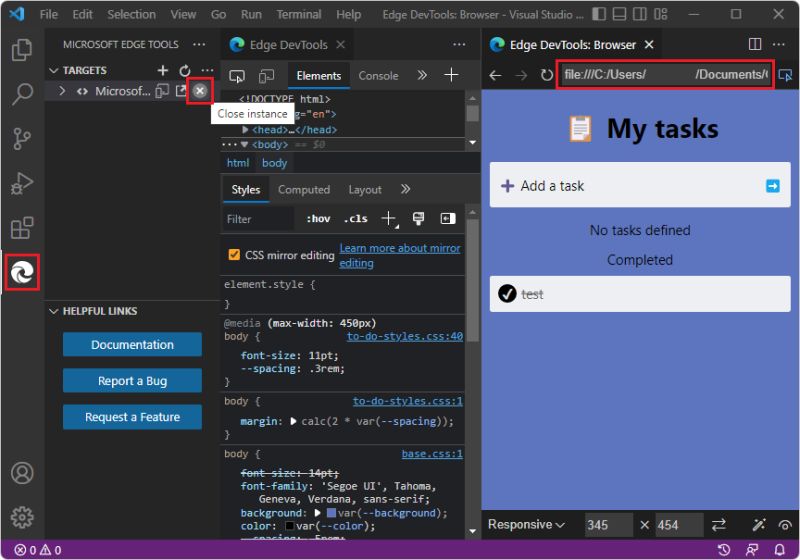 Visual Studio Code Devtools Microsoft Edge Developer - Best Ocean Arts in Ultra HD