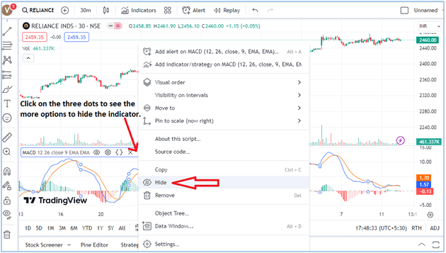 How to Add or Remove, Hide & Save Indicators in TradingView? (7) How to Add or Remove, Hide & Save Indicators in TradingView? (7)