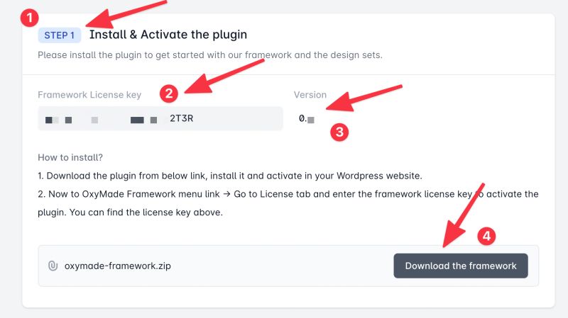 Activate The Plugin Learn Oxymade - Premium Dark Pattern Gallery - Mobile