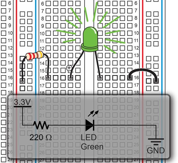 How To Make A Led Circuit On Breadboard Arduino Wiring Diagram - Space Illustrations - Premium Full HD Collection