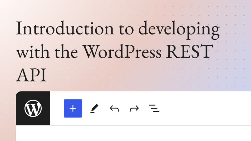 Making Http Requests Common Apis Handbook Developer Wordpress Org - Elegant Vintage Picture - Ultra HD