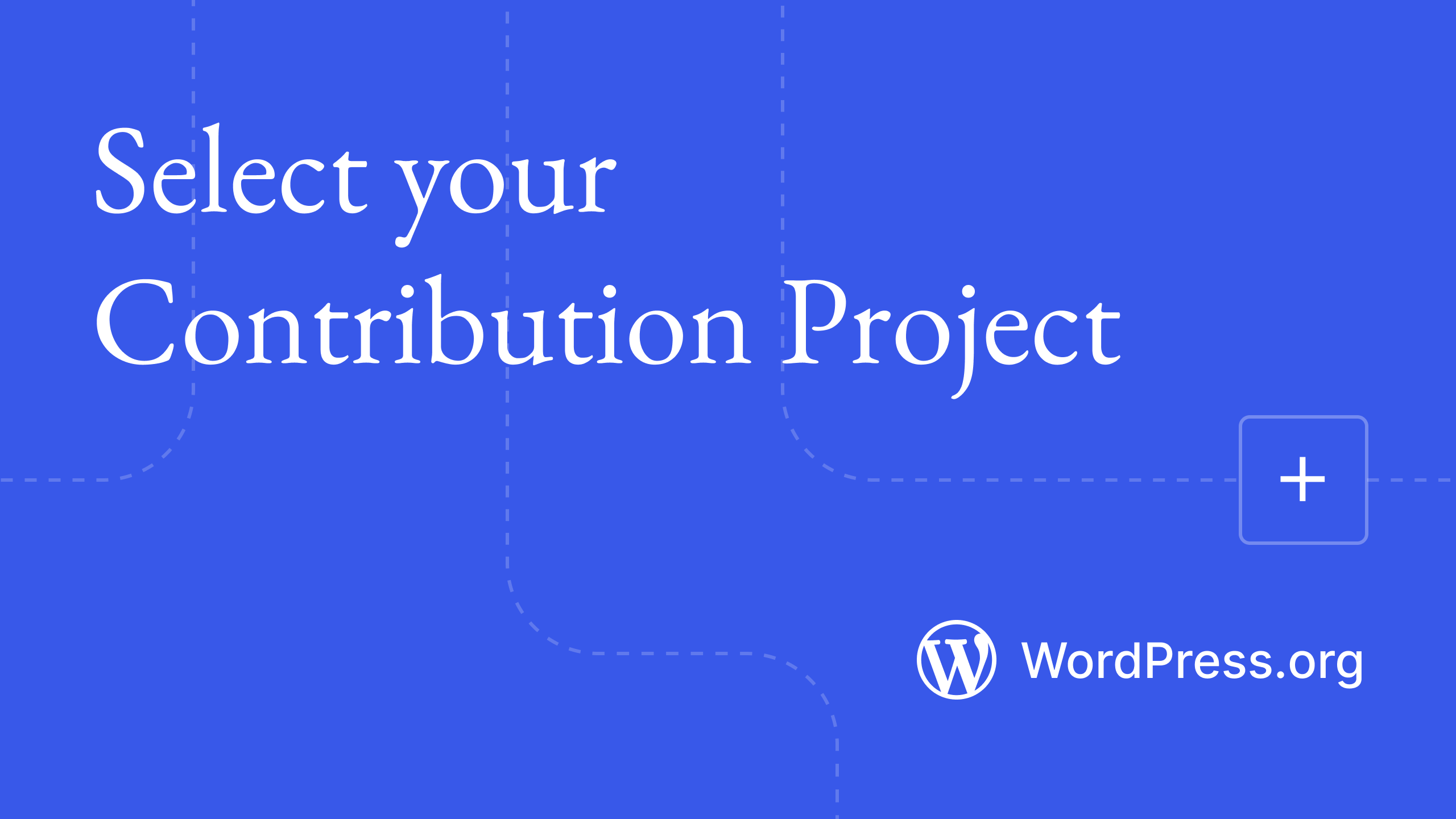 Select your Contribution Project