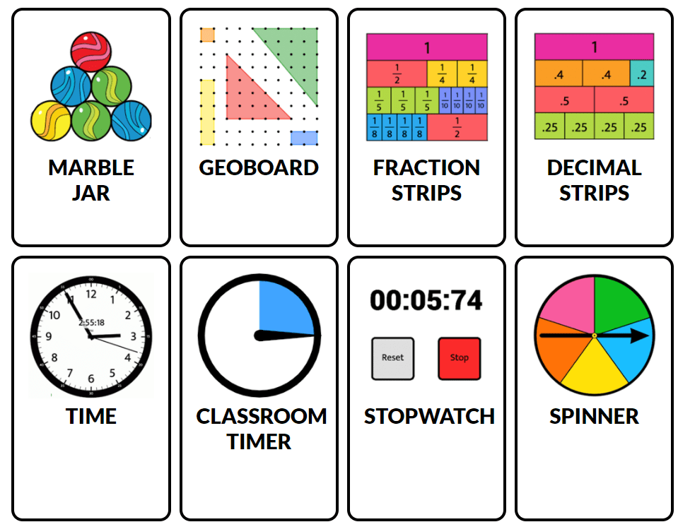 Online Math Manipulatives Cinnamon S Classroom Mathematical Concepts Represent various money amounts by dragging realistic images of Canadian coins and bills from the cash drawer to the workspace.
