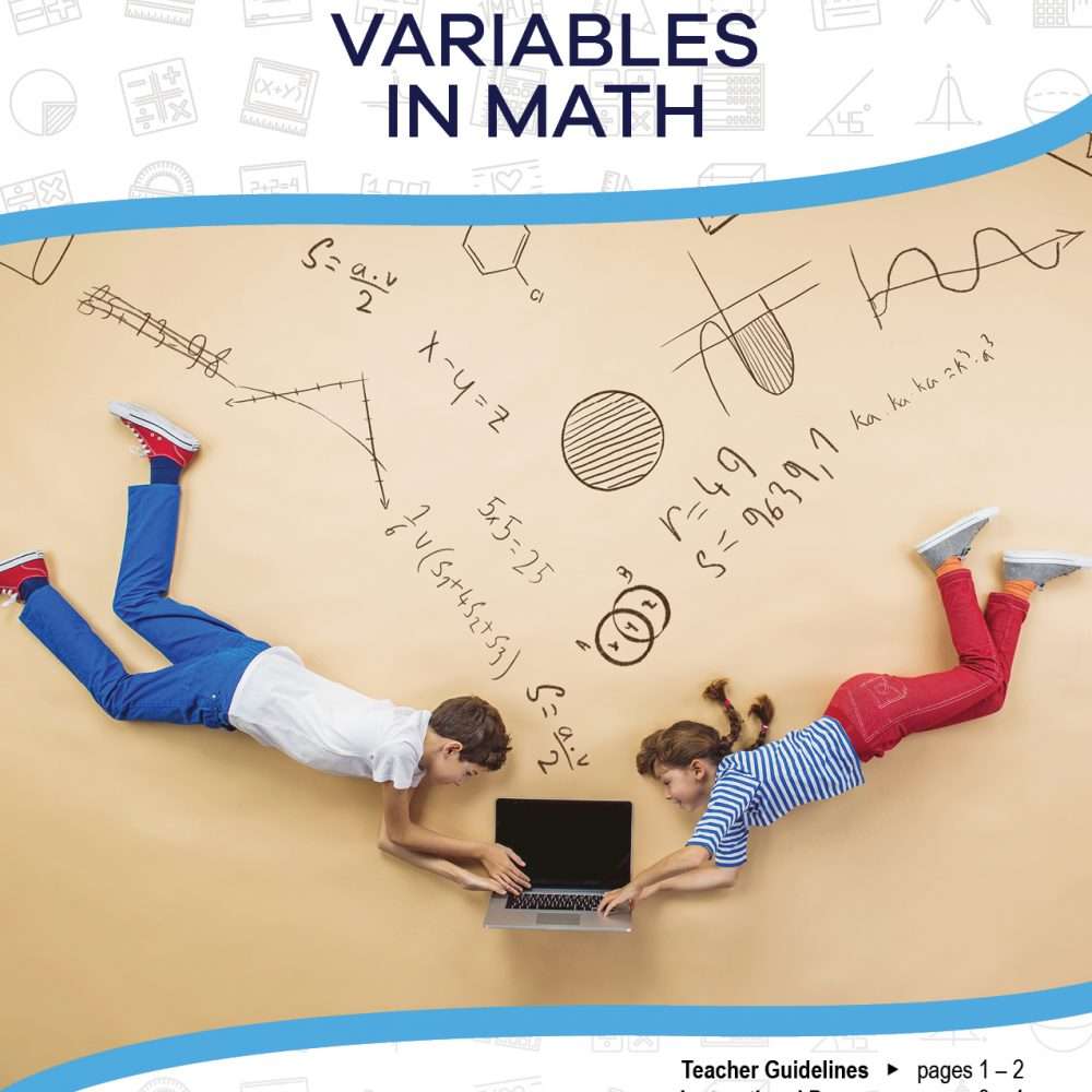 Variables in math, free pdf download