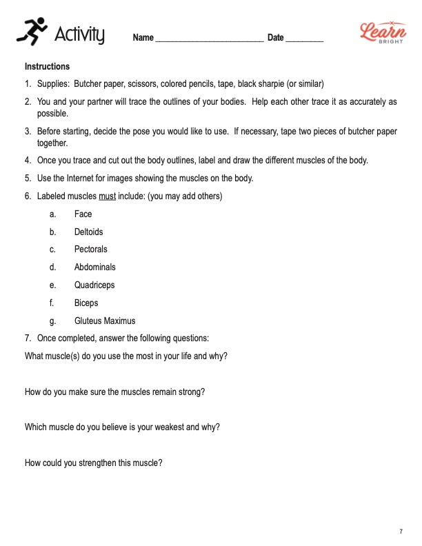 Muscular system, free pdf download