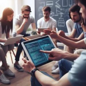 Objectorientedprogramming Softwareengineering Coding Developmentprinciples Techtalk - Stunning Colorful Illustration - 8K