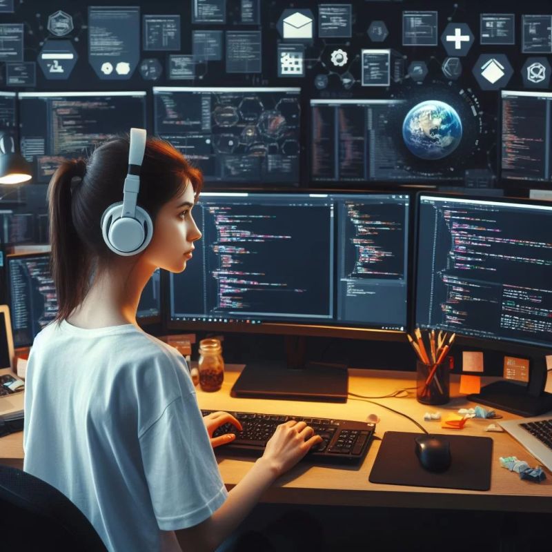 What Is Coding Tools - Professional Ultra HD Geometric Backgrounds | Free Download