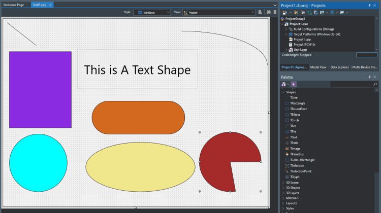 shapes | Learn C++