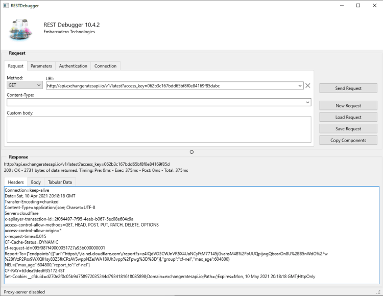 RESTDebugger1 | Learn C++