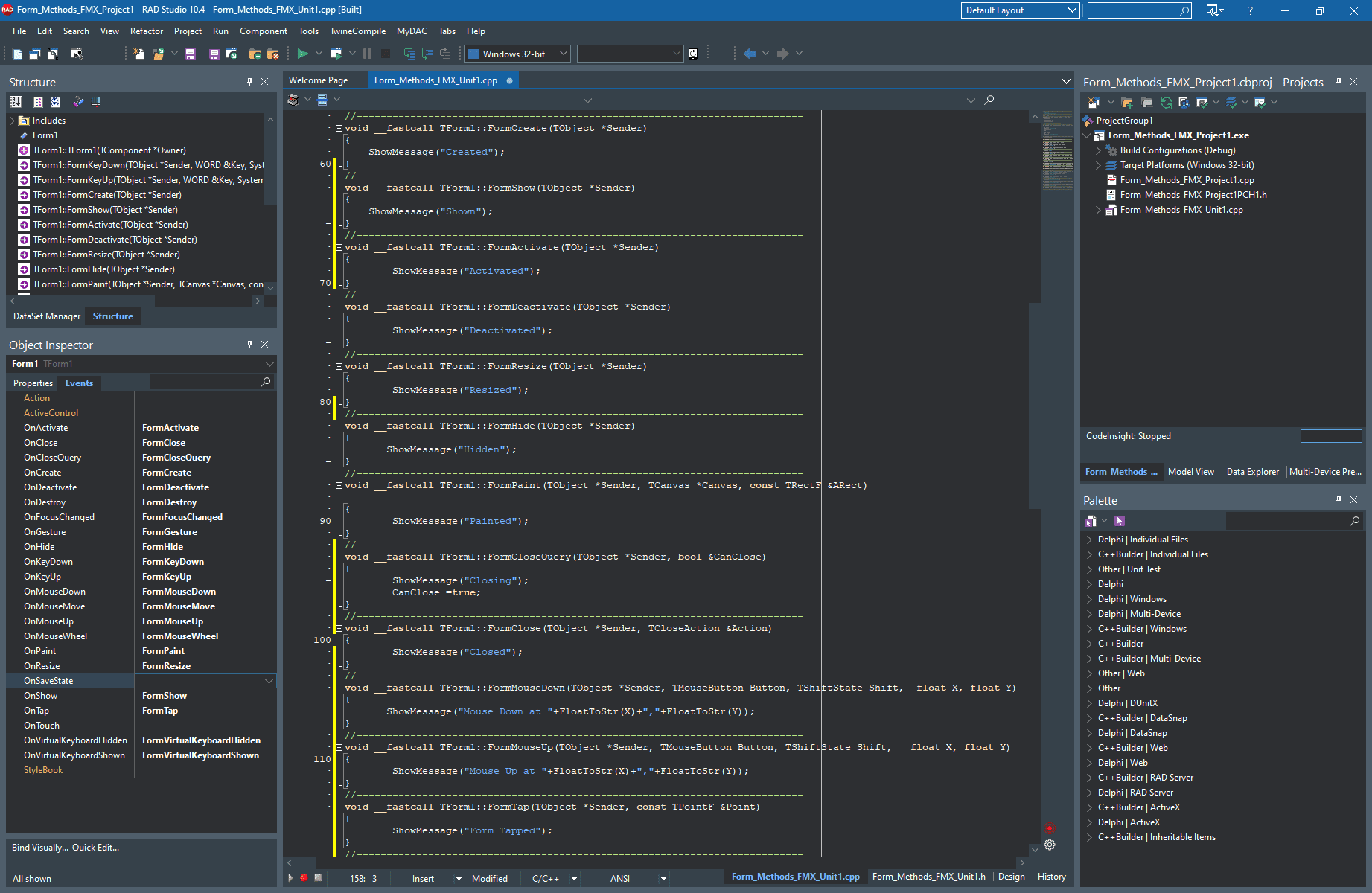 How to Use Powerful Form Methods in Cross-Platform C++ Apps