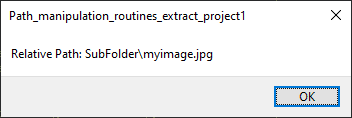 Strings File Path How To Extract A Relative Path From Path Strings on Windows