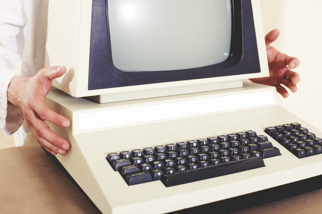What Is Programming Language C? A vintage computer