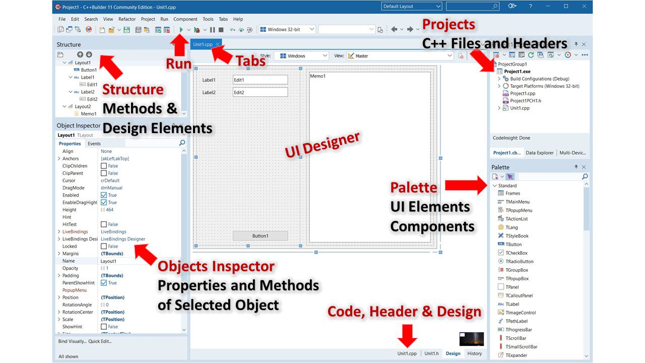 | Learn C++ How To Start Learning C++ With C++ Builder CE