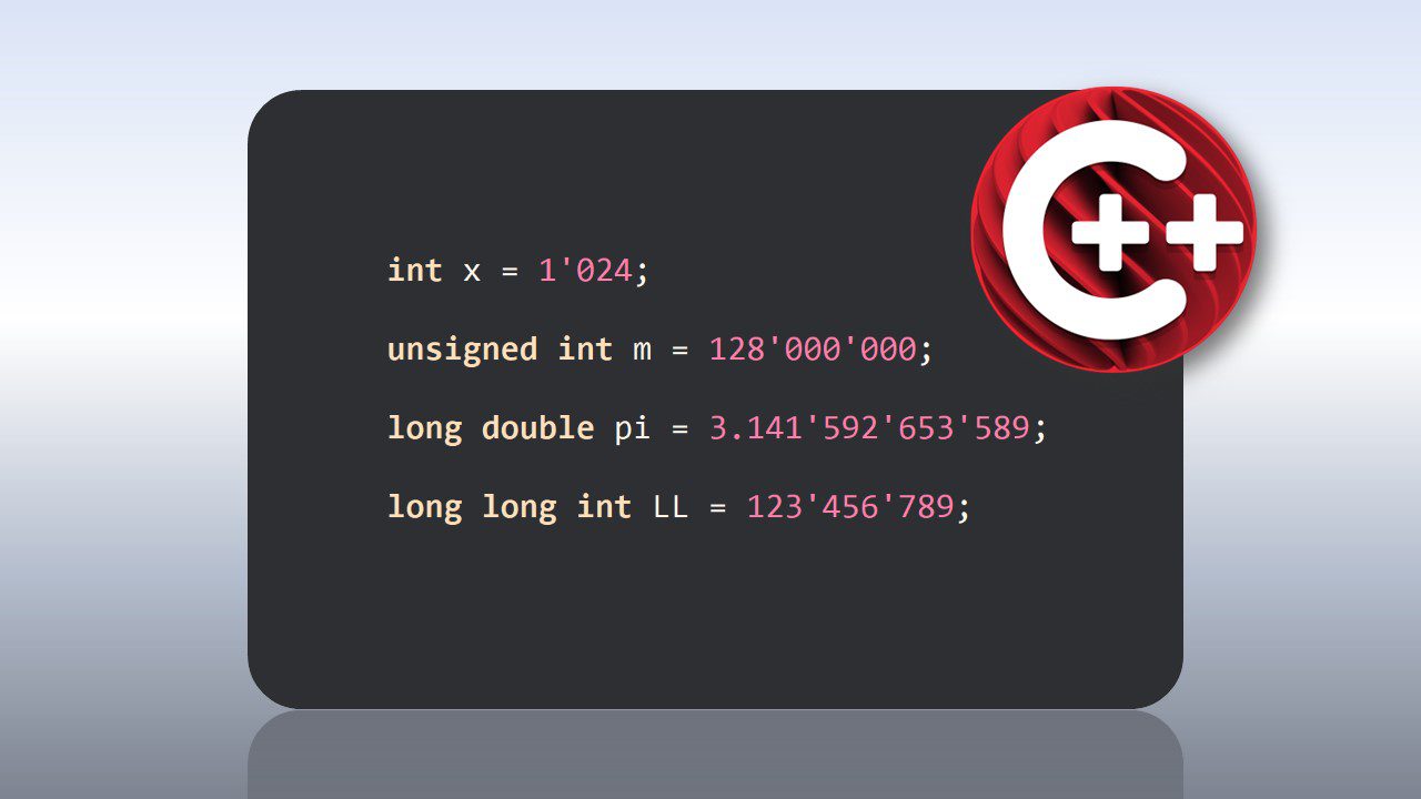 | Learn C++ Learn To Use Digit Separators In Modern C++