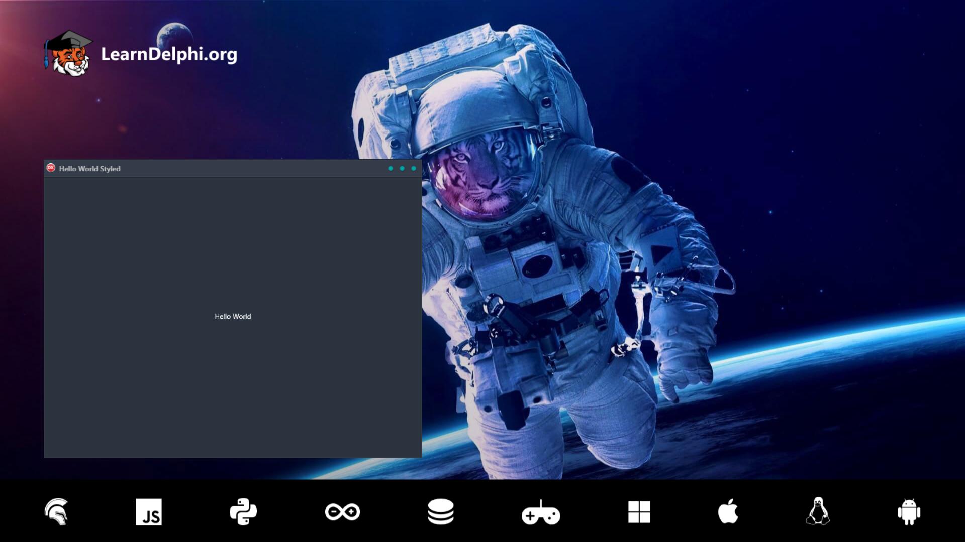 CrossPlatform Hello World | Learn Delphi