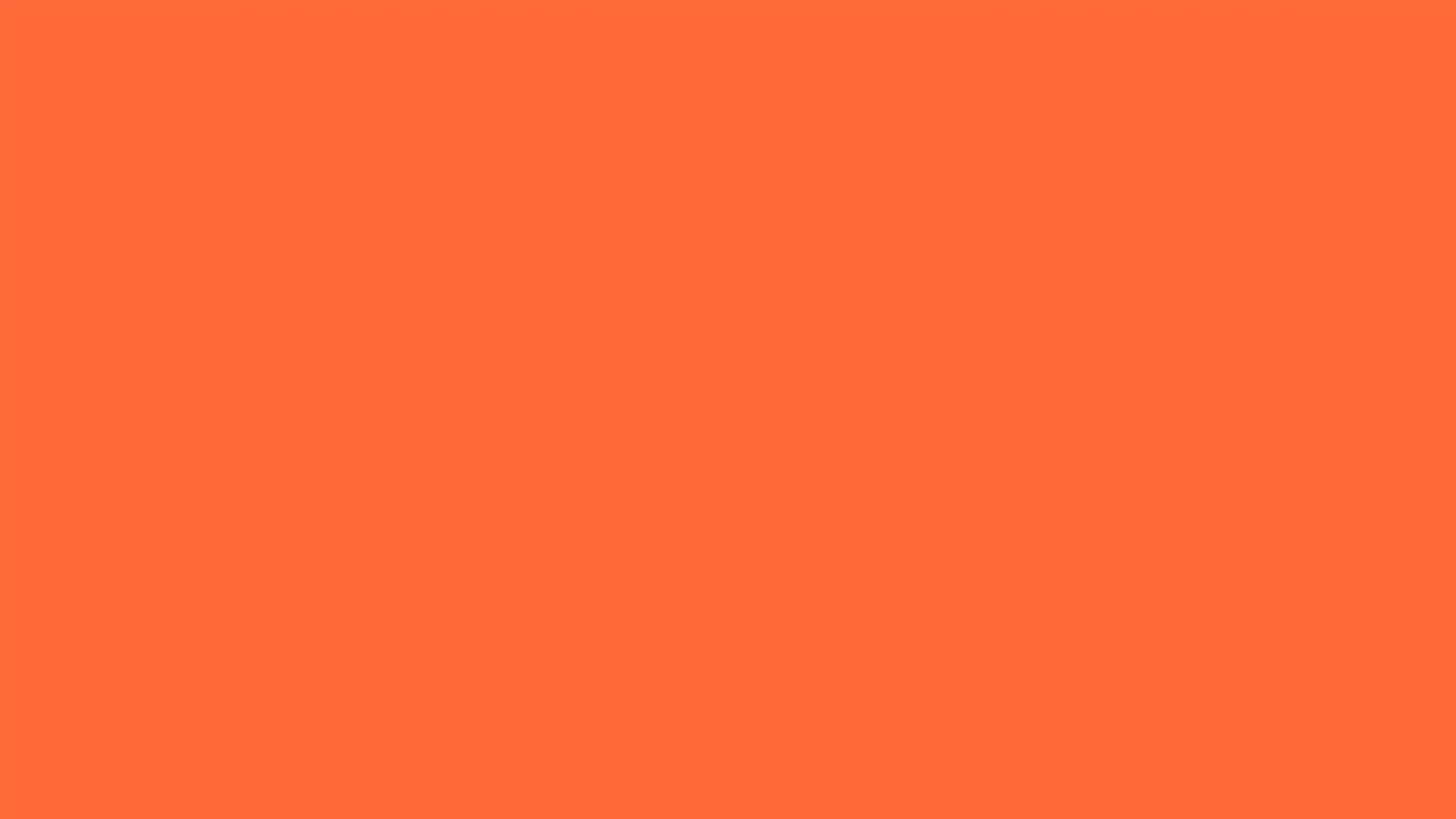 Solid color orange