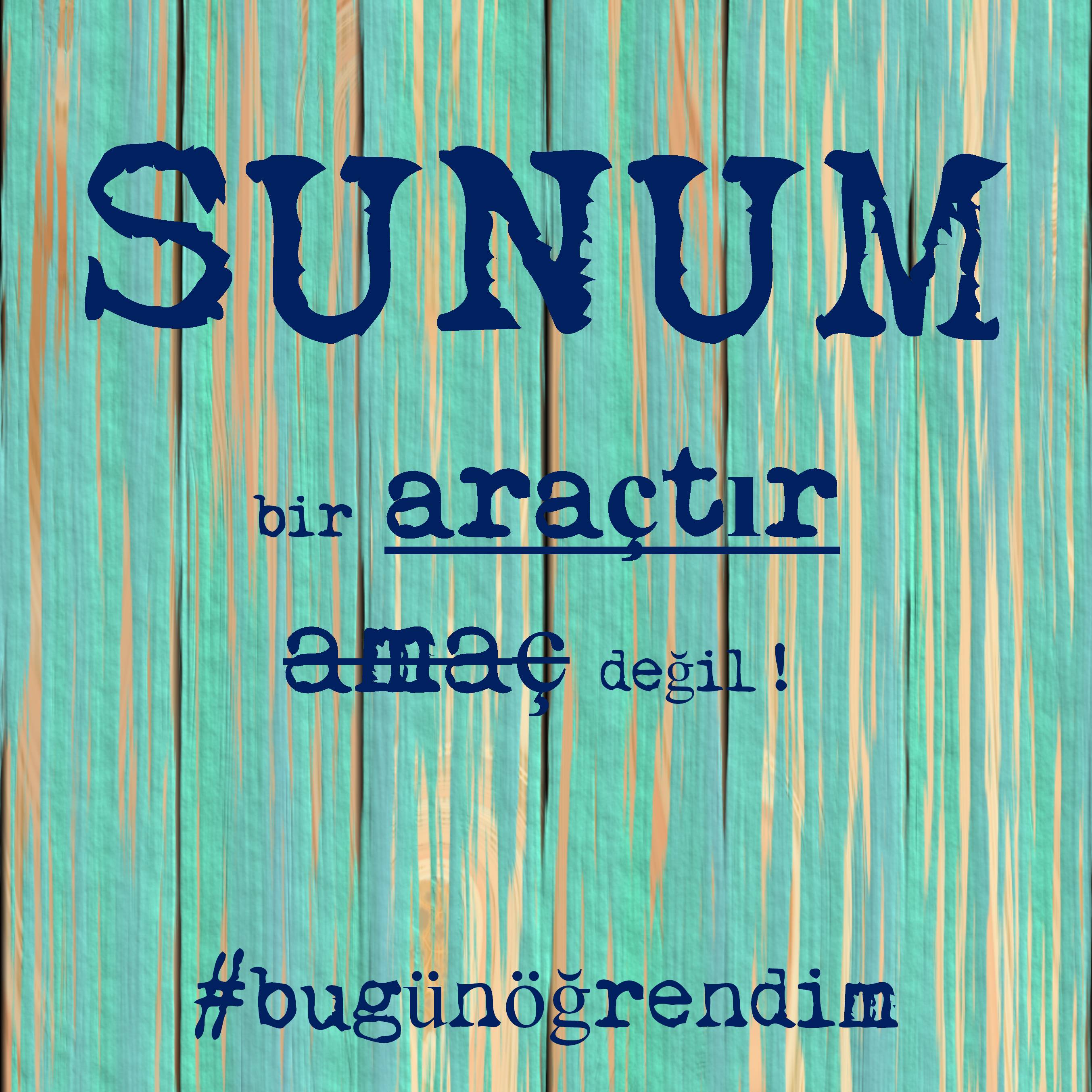 Sunum