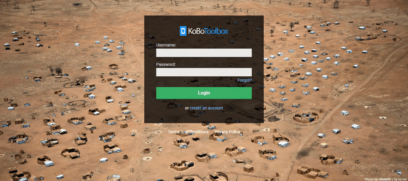 KoBo data collection using KoBoCollect with the help of KoBoToolbox