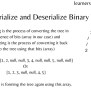 Serialize And Deserialize Binary Tree - LearnersBucket