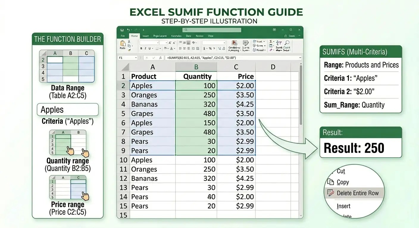 SUMIF Function