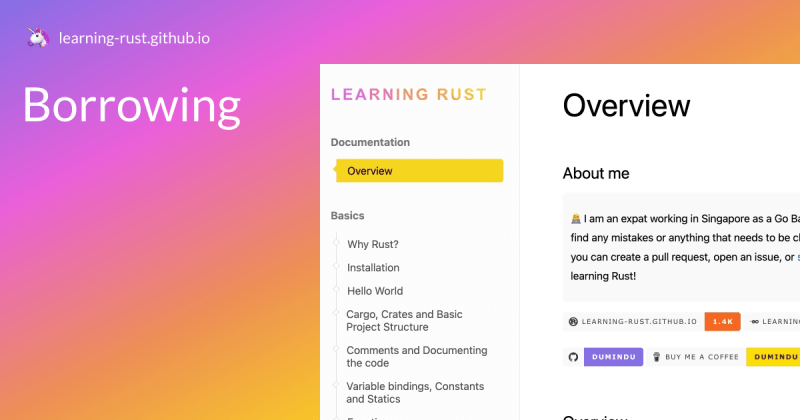 Borrowing And Referencing In Rust - Modern Retina Vintage Wallpapers | Free Download