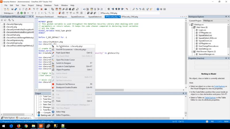 Dflc Lesson Dataflex Security Library Overview - Best Light Patterns in 4K