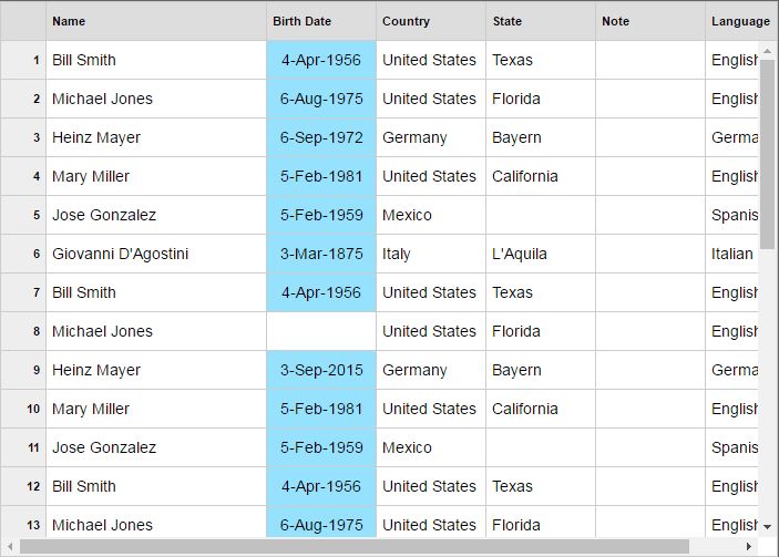 15 Awesome Jquery Table Plugins Learning Jquery - Ultra HD Minimal Pictures for Desktop
