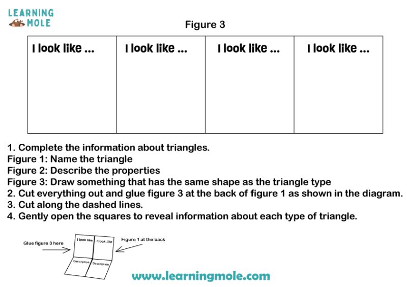 Triangles Learningmole - Professional Light Image - High Resolution