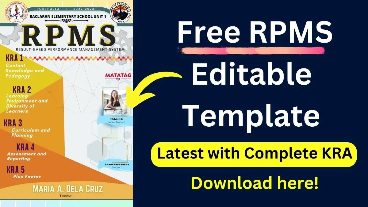 RPMS Free Template 2024
