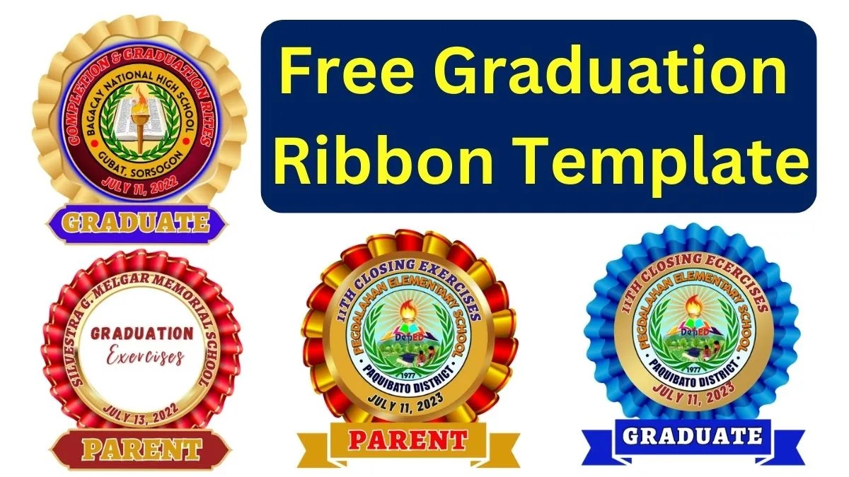 Graduation Ribbon Template