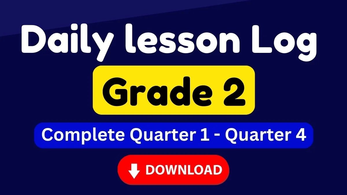 Daily Lesson Log Grade 2