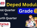 Deped Modules Grade 1 First Quarter Download Here