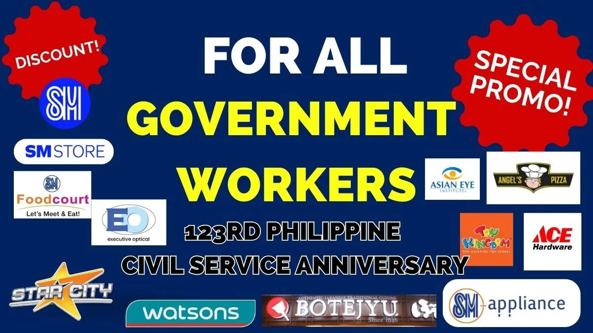 Special Promo and Discount for Government Workers