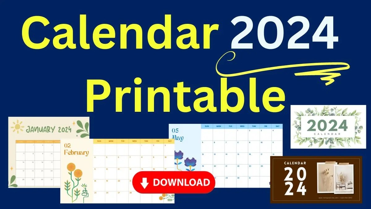Calendar 2024 Printable