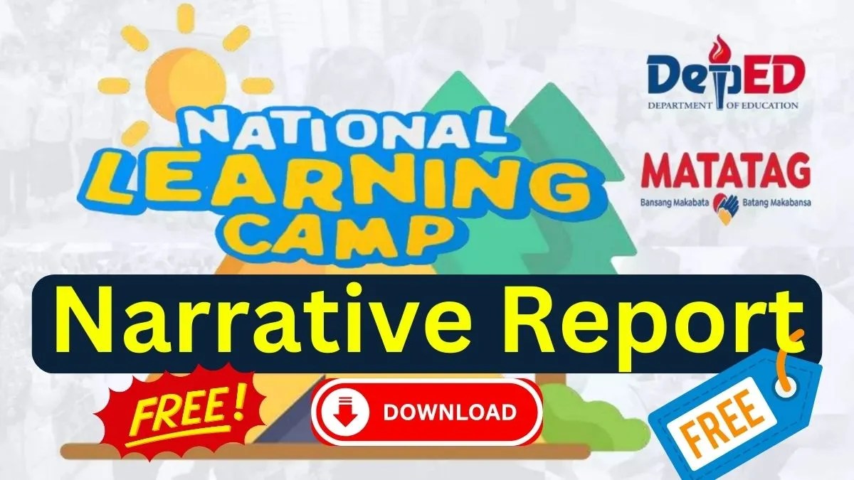 National learning camp narrative report